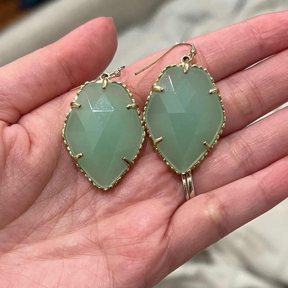 Kendra Scott Chalcedony Corley Earrings